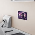 thumbnail image 6 of 2 Gang Light Switch Cover Plate Wizard Cat with Moon Wall Plate Decorate Electrical Outlet Cover Plates 4.56”x4.48”, 6 of 8