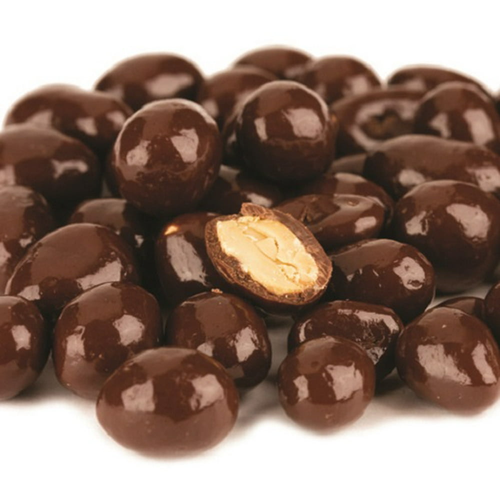 No Sugar Added Dark Chocolate covered Peanuts 2 pounds
