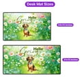 thumbnail image 5 of Dachshund Hello Spring Time Flower Floral Nature Desk Mat Full Keyboard Mouse Pad Wiener Dog Lover Gifts Idea Large Mousepad - 02031, 5 of 5