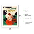 thumbnail image 2 of Laveuse Mignon - Hand-Operated Washer - Vintage French Advertising Poster by Leonetto Cappiello c.1921 - Fine Art Matte Paper Print (Unframed) 24x32in, 2 of 4