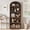 Brown Basic, variant on MAROUTE Farmhouse Arched Bookcase Cabinet – 71.65" Tall, 5 Shelves – Gray Basic – Perfect for Office, Living Room, Bedroom