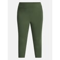 thumbnail image 5 of Terra & Sky Women's Plus Capri Legging, Sizes 0X-5X, 5 of 5