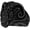 Black, variant on Men's Stainless Steel Domineering Vintage Hip Hop Devil Ghost Ram Goats Sheep Skull Head Biker Ring