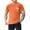 Orange, variant on Lmnyox Mens Athletic T Shirts Breathable Short Sleeve Pocket Tee Summer Crew Neck Basic Training Sport Shirt