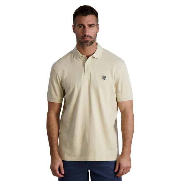 Chaps Men’s Classic Fit Everyday Solid Pique Polo Shirt, Sizes XS-4XB ...