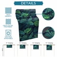 thumbnail image 6 of Tropical Plants Table Runner 70 Inches, Summer Watercolor Teal Green Palm Leaves Bed Runner Dresser Scarves Tabletop for Indoor Outdoor Parties/Ceremony/Banquet, 13" x 70", 6 of 9