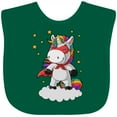 thumbnail image 3 of Inktastic Super Unicorn Boys or Girls Baby Bib, 3 of 4