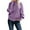 Purple, variant on UJNDER Mid Neck Sweater for Women Loose Long Sleeve Knit Solid Color Pullover Top Beige L