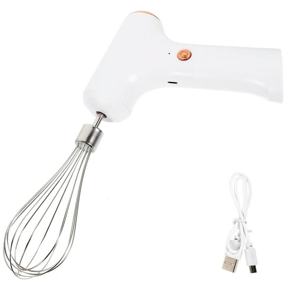 EeaseMX Batidor de huevos multifunción, práctico batidor de mano eléctrico, suministro para mezclar