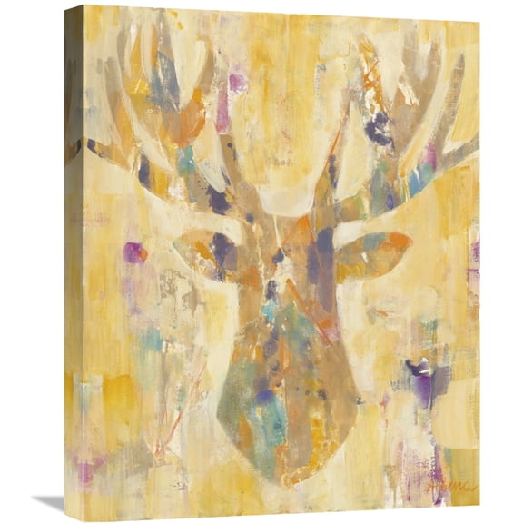 Global Gallery Albena Hristova 'Spring Buck' Canvas Wall Art
