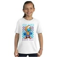 thumbnail image 4 of Urban Skateboard Smurf Stay Hyped Crewneck T Shirts Boy Girl Teen Brisco Brands S, 4 of 5