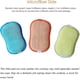 thumbnail image 2 of Microfiber Kitchen Swab Double Sided Scrubber Sponge, 2 of 5