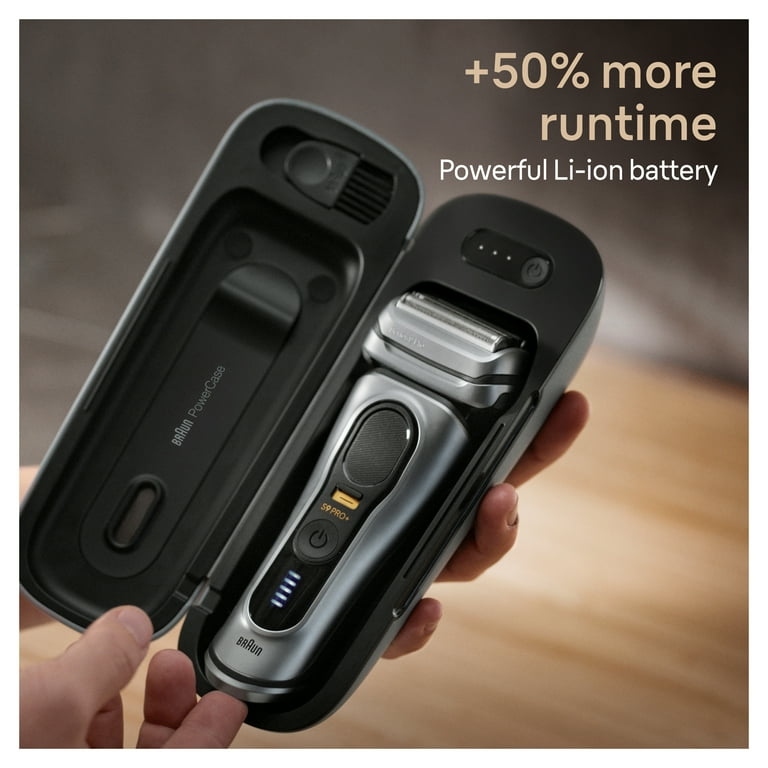 BRAUNシェイバー8・9 Braun Powercase, compatible with Braun Series 8 and 9