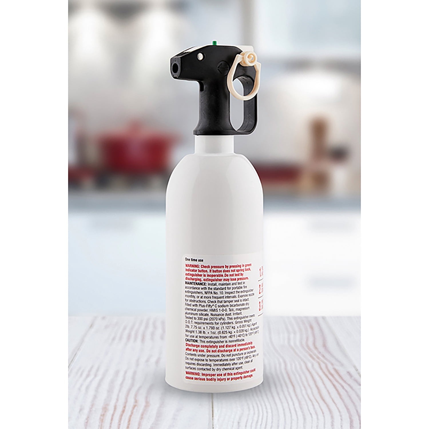 First Alert Rechargeable Kitchen Fire Extinguisher UL Rated 5-B:C, KITCHEN5