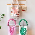thumbnail image 5 of Bolso de lona Estética - Bolso de compras escolar para mujer con bandolera Bolso de lona con forma de cubo y gato, 5 of 5