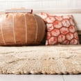 thumbnail image 5 of SAFAVIEH Natural Fiber Cohen Geometric Jute Runner Rug, Natural, 2'6" x 8', 5 of 5
