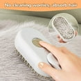 thumbnail image 6 of Cat Steam Brush for Shedding,Upgrade 4 in 1 Pet Steam Groomer Comb,Anti-Static Steam Massage Dog Brush,Pet Spray Hair Removal Brush with Foldable Handle(Light Coffee), 6 of 6