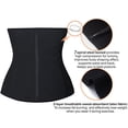 thumbnail image 4 of Women Latex Underbust Waist Trainer Training Corsets Cincher Zip&Hook Hourglass Body Shaper S-6XL, 4 of 6