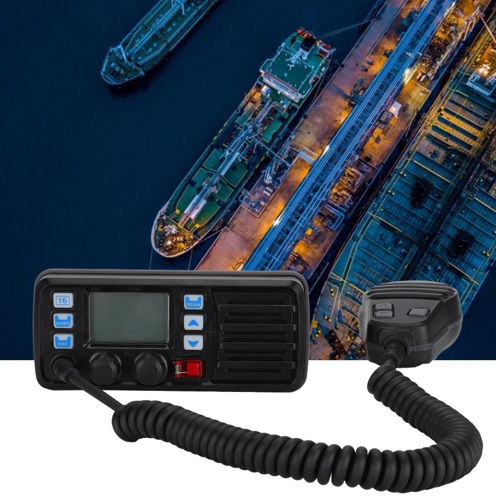 TOPINCN Boat Radio,RS507M Mobile Marine Boat Radio VHF Weather Channel