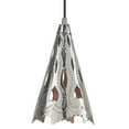 thumbnail image 5 of Aspen Creative 61132-11, One-Light Hanging Mini Pendant Ceiling Light, Transitional Design in Nickel Finish, 7 3/4" Wide, 5 of 6