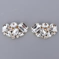 thumbnail image 2 of 2PCS Super Rhinestone Buckle Party Prom Removable Shoe Clips, 2 of 8