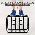 thumbnail image 3 of SUTENGDA Large Capacity Rear Bike Basket - Sturdy Iron Frame-Mounted Storage Rack for Mountain Bikes  Outdoor Leisure - 1 Pack Black Basket with Installation Kit  66.14LB Load  Compatible, 3 of 6