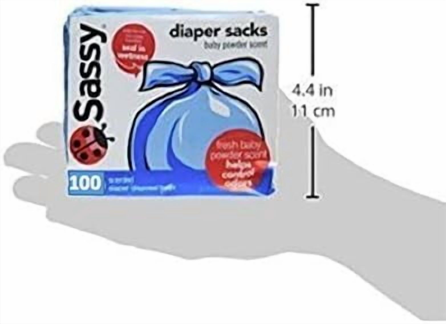 Baby Disposable Diaper Sacks, 200 Count, Packaging may vary