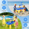 thumbnail image 7 of Yexmas Sand Water Table for Toddlers, Sand Table and Water Play Table, Kids Table Activity Sensory Play Table Beach Sand Water Toy 37 Pcs Accessories Outdoor Backyard for Baby Kids Children Gift, 7 of 7