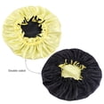 thumbnail image 1 of Kids Satin Bonnet Double Layered Night Sleep Cap Elastic Reversible Sleeping Hat, 1 of 19