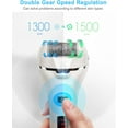 thumbnail image 4 of Electric Foot Files, Callus Remover for Feet Rechargeable Pedicure Tools with 3 Coarse Roller Heads, LED Light, 2 Speeds for for Cracked Heels and Dead Skin, 4 of 7