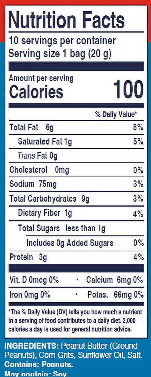 Bamba Peanut Butter Puffs Family Pack, 0.7 oz, 10 count