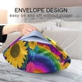 thumbnail image 4 of Satin Pillowcase Home Luxury Envelope Pillowcases Soft And Smooth Colorful Hippie Designs, 4 of 6