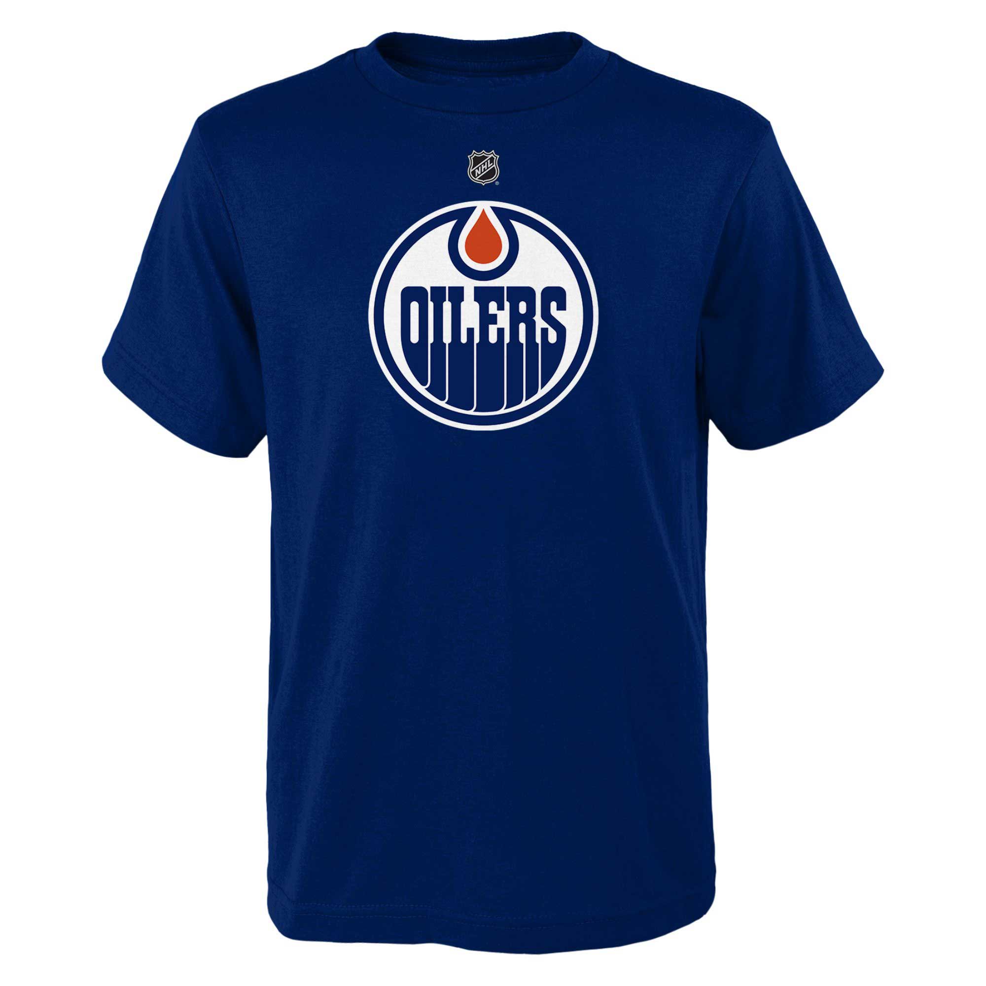Youth Outerstuff Royal Edmonton Oilers Primary Logo T-Shirt