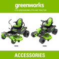 thumbnail image 2 of Greenworks 7509402 Lawn Mower Accessory Black, 2 of 5