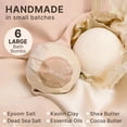 thumbnail image 4 of Bath Bombs Gift Set; Organic and Natural Large and Luxurious Vegan Fizzies, Lush Fragrant Essential Oils, Surprise Gift for Men, Women and Kids; Best Relaxing Epsom Salt Luxury Spa Soak (6 Pack Kit), 4 of 7