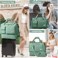 thumbnail image 6 of Gynky Travel Duffle Bag Weekender Bags for Women with Shoe Compartment Carry on Overnight Bag with Toiletry Bag Hospital Bag for Labor and Delivery Weekender Overnight Bag for Trave Sport Hospital, 6 of 8