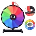 thumbnail image 4 of WinSpin 15" Tabletop Color Prize Wheel 12 Slots Editable Fortune Spinning Wheel for Tradeshow Carnival Game Wheel, Pinwheel Series, 4 of 9
