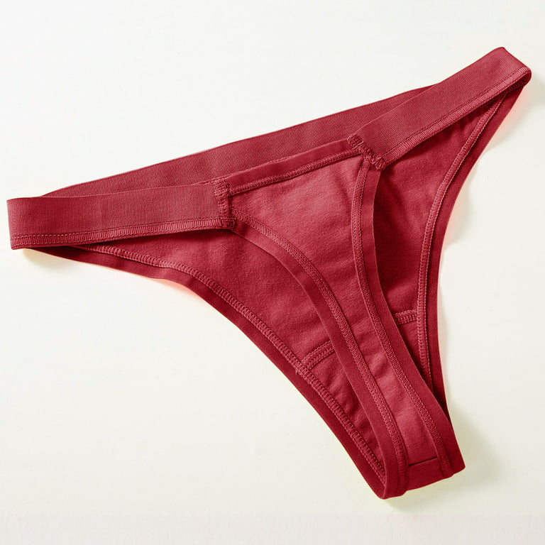 Aayomet Women Panties Cotton Bikini Women Transparent Underwear Seamless  Lace Panties Thong BowHollow Out Underpants Female String Tanga,E XL 