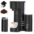 thumbnail image 4 of 4 IN 1 Single Serve Coffee Maker with Milk Frother and Coffee Grinder, Coffee Maker for K Cup and Ground Coffee, with 30 oz Removable Water Reservoir, 6 to 14 oz. Brew Sizes, Coffee Machine for Home, 4 of 4