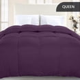 thumbnail image 5 of Utopia Bedding Comforter Duvet Insert, Quilted Comforter with Corner Tabs, Box Stitched Down Alternative Comforters Queen Size Plum, 5 of 7