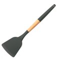 thumbnail image 3 of Kitchen Decor Kitchen Utensil 11Pcs Silicone Baking Utensil Set with Storage Bucket Wooden Cooking Tool Non-Stick with Hanging Hole, 3 of 7