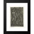 thumbnail image 2 of Yo Sugano 11x14 Black Modern Framed Museum Art Print Titled - Male and Woman in Gray (1937 - 1969), 2 of 5