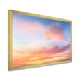 thumbnail image 2 of Designart "Skies Like Cotton Candy III" Landscapes Framed Wall Art Decor - Traditional Pink Sky Bedroom Framed Canvas Wall Art, 2 of 6