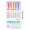 D, variant on College Supplies under $1 6 Different Curved Shapes Nib Outline Pen Dry Pen Color Emphasis Graffiti Pen 5ml