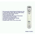 thumbnail image 6 of Optimus H-6011 3-Setting 1,500-Max 7-Fin Portable Oil-Filled Radiator Heater with Thermostat and Wheels, 6 of 10