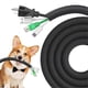 thumbnail image 2 of Dog and Cat Cord Protector 10ft ,Cable Sleeve for Easy Cord Management, Protects Cables From Pets Chewing 1inch, 2 of 5