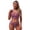 Red, variant on 2 Piece Bikini for Women Swimwear Set Bikini Bathing Suit Summer Beach Pool Blue L
