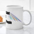 thumbnail image 5 of CafePress - Patron Saint Difficult People Mug - 11 oz Ceramic Mug - Novelty Coffee Tea Cup, 5 of 6