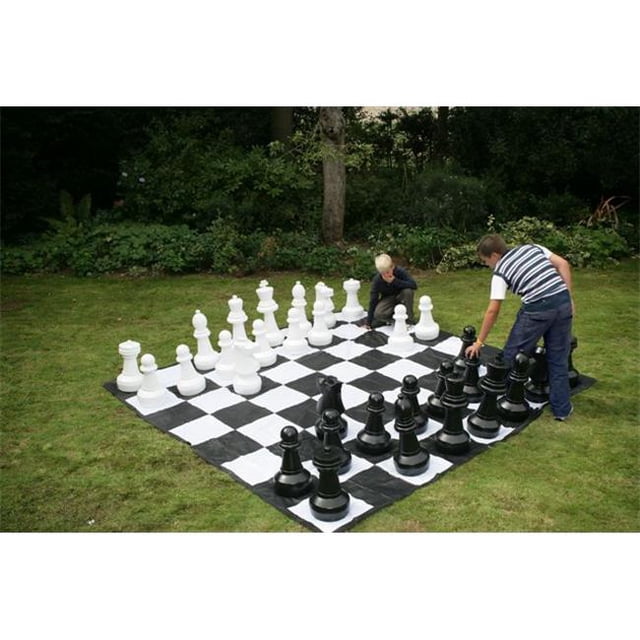 Garden Games CE610-M Jeu d'Échecs Géant avec Tapis