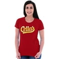thumbnail image 2 of Cella's Chocolate Cherries Logo Women's T Shirt Ladies Tee Brisco Brands S, 2 of 3